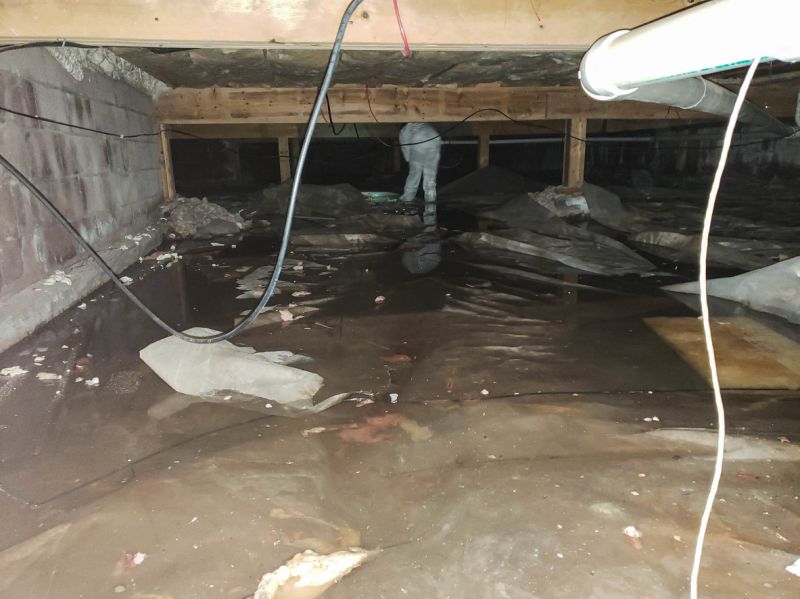 Basement Seepage Repair
